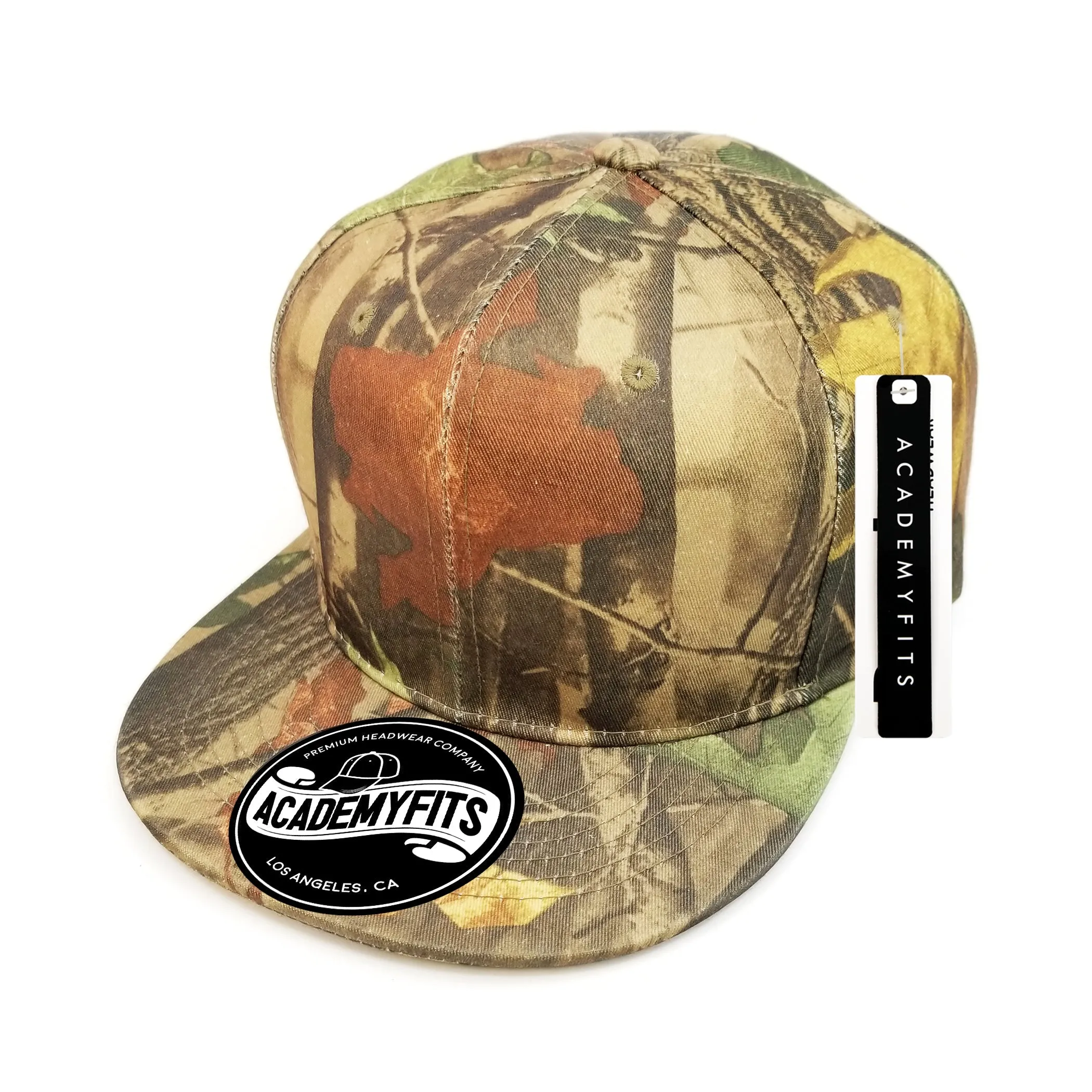 Academy Fits Camo Snapback Hat 1013C