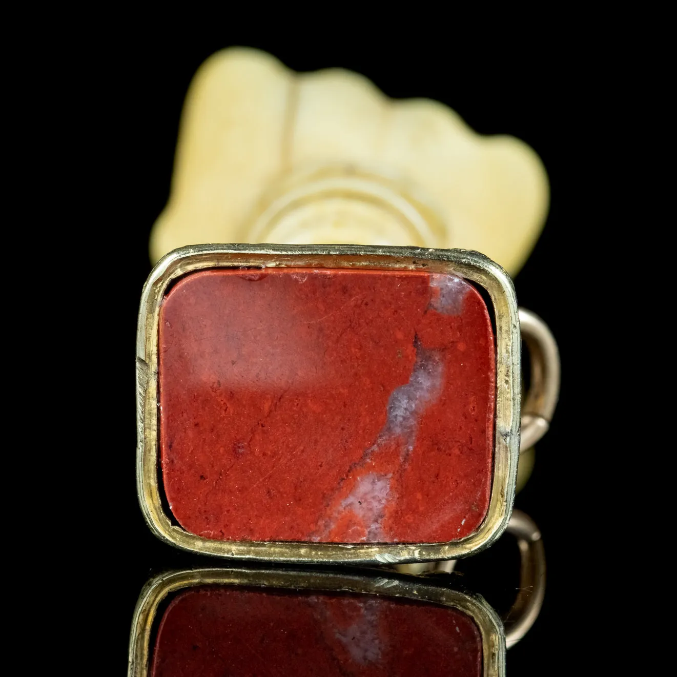 Antique Georgian Hand Pendant Agate Seal Circa 1820