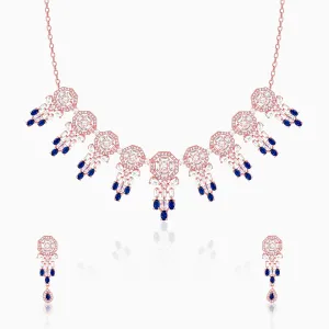 Anushka Sharma Rose Gold Sapphire Alley Set