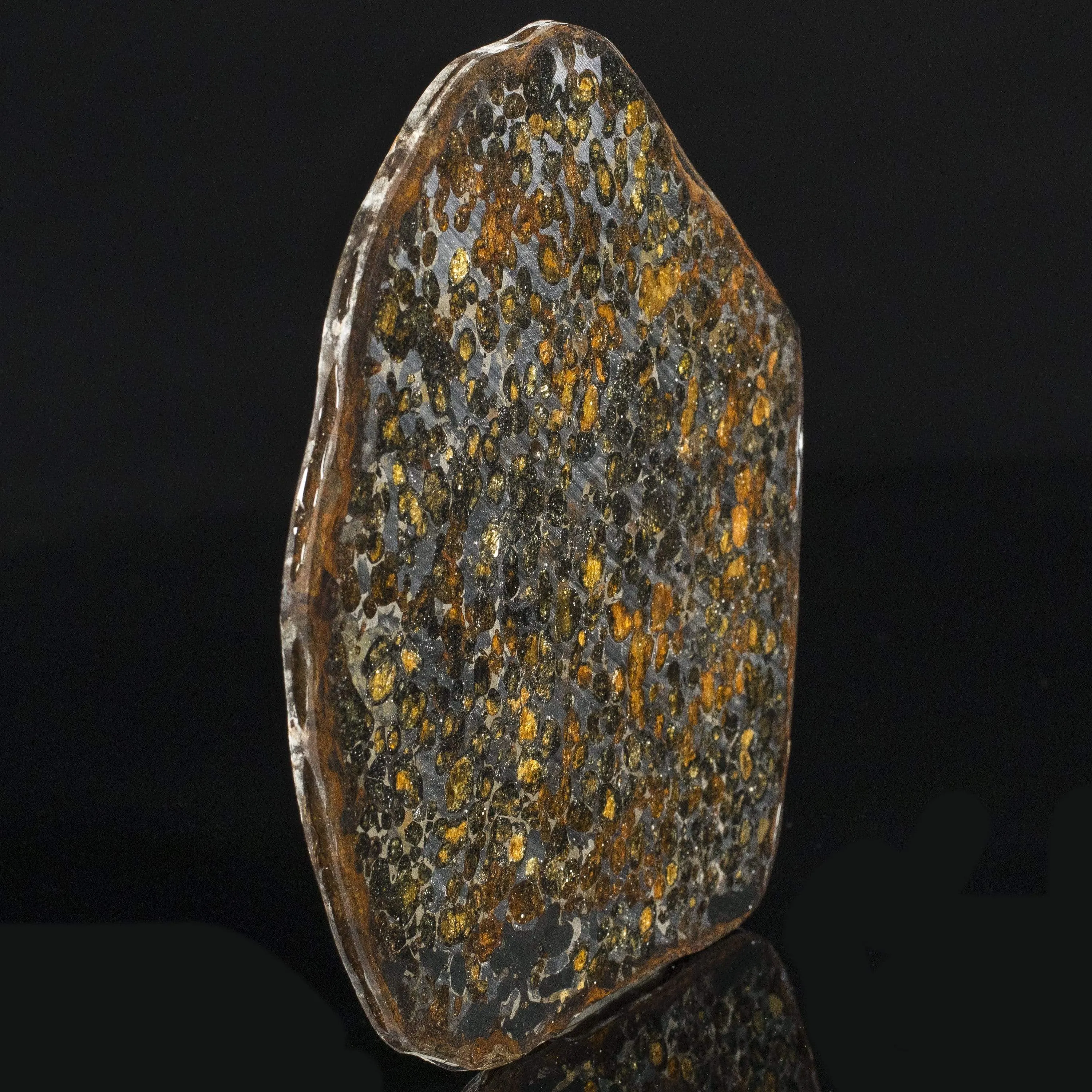 Authentic Kenya Sericho Pallasite Olivine Meteorite - 359 g