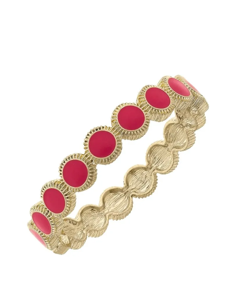 Bianca Enamel Bangle