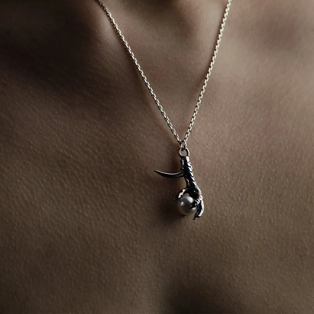 Bird claw pendant - final sale