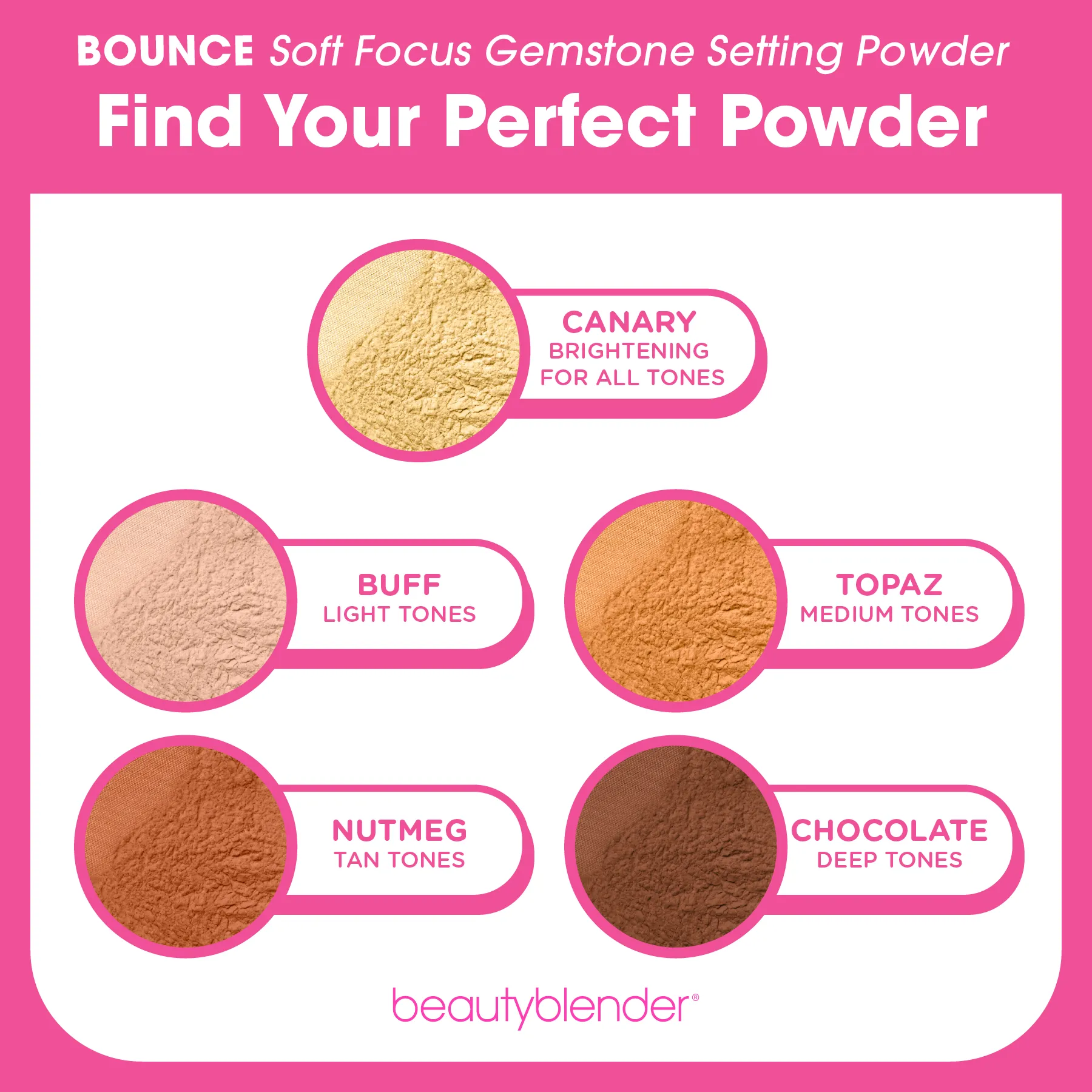 Bounce™ Soft Focus Gemstone Setting Powder