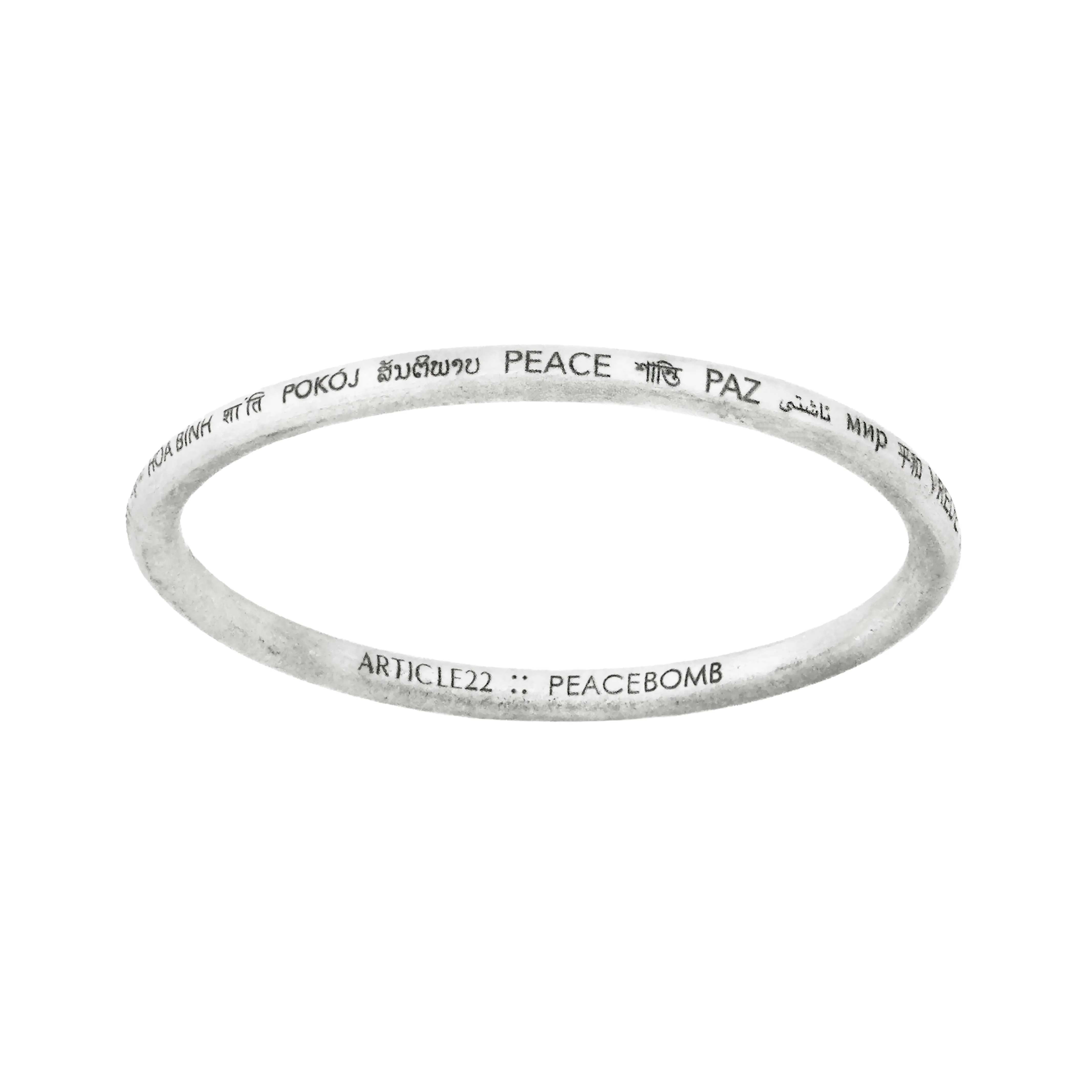 BUNDLE - PEACE ALL AROUND BANGLE x10 BUNDLE (SAVE $150)