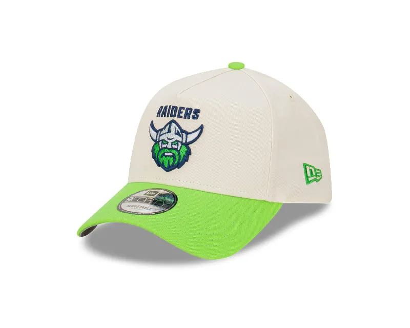 Canberra Raiders Two-Tone Chrome White 9FORTY A-Frame Snapback