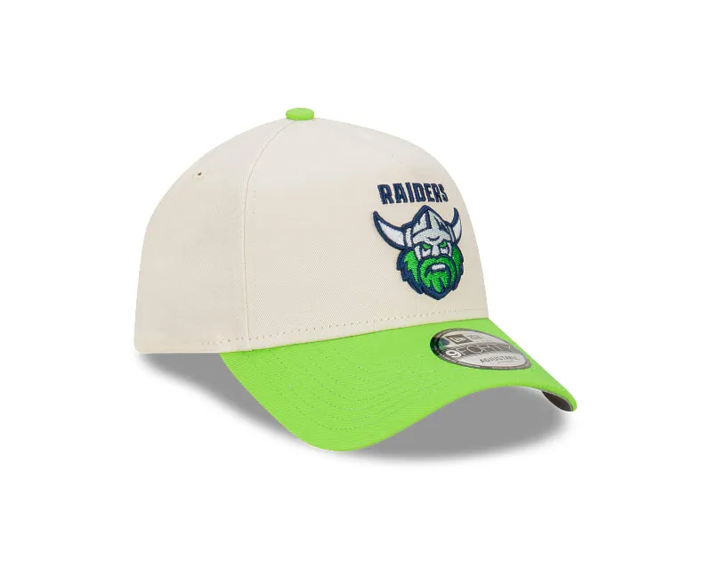 Canberra Raiders Two-Tone Chrome White 9FORTY A-Frame Snapback