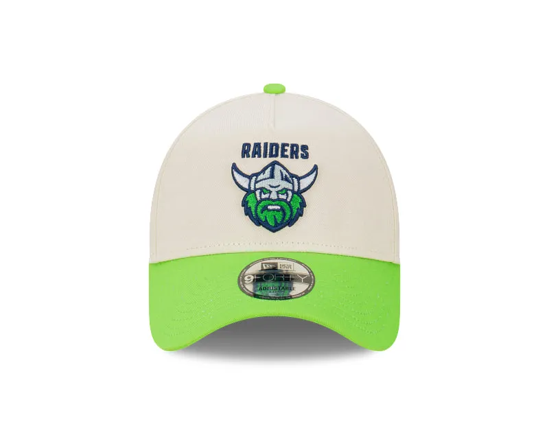 Canberra Raiders Two-Tone Chrome White 9FORTY A-Frame Snapback