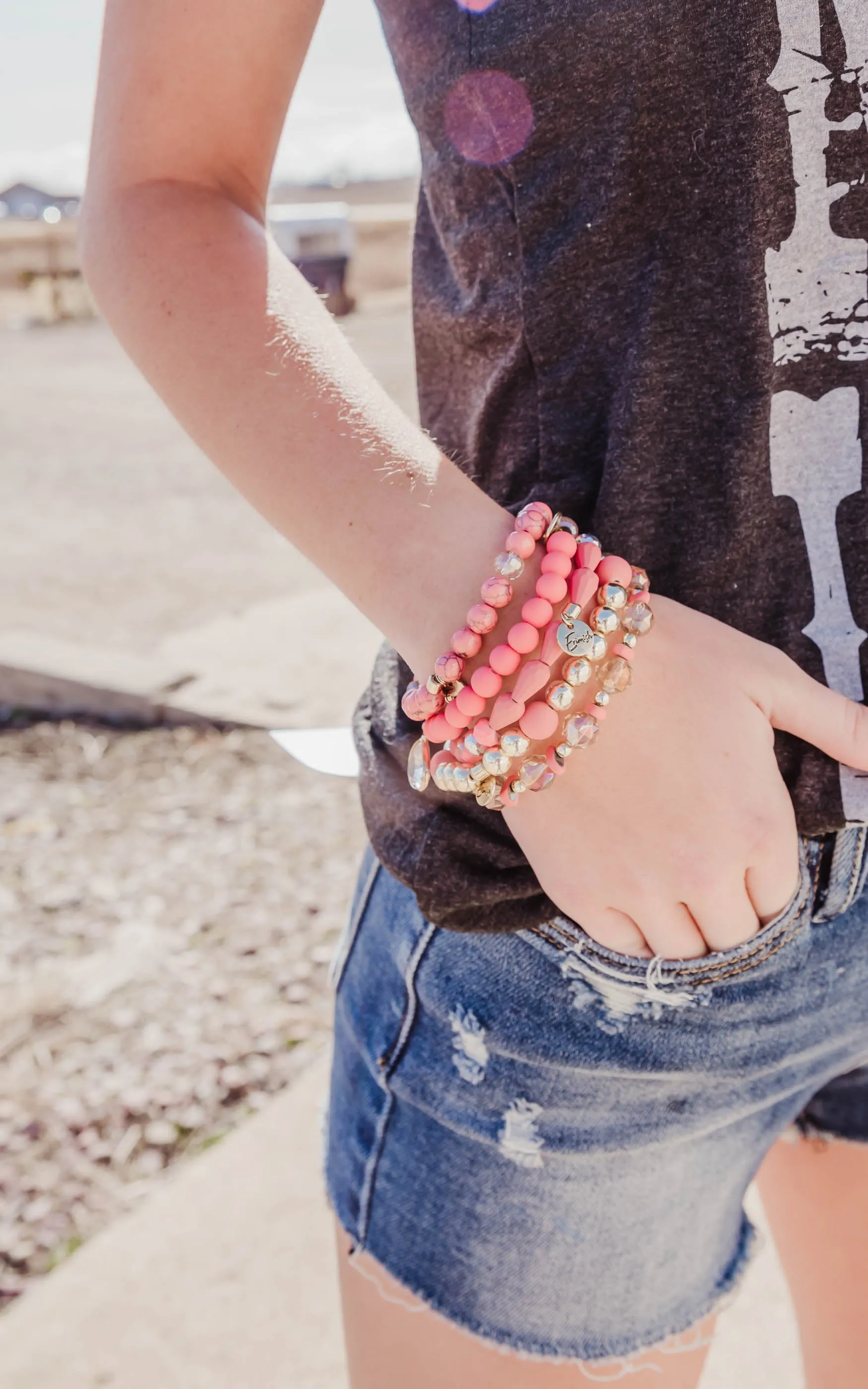 Candy Confetti Stacked Bracelets -5