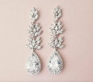 Clip On Wedding Earrings Karena