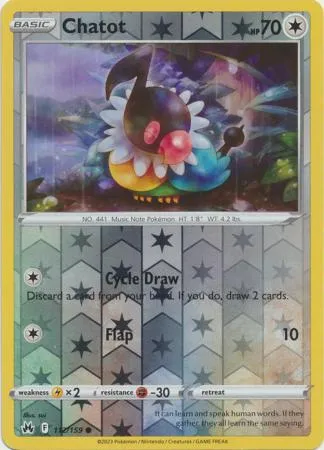 [Collector Troves] Pokemon Sword & Shield Crown Zenith Chatot Card