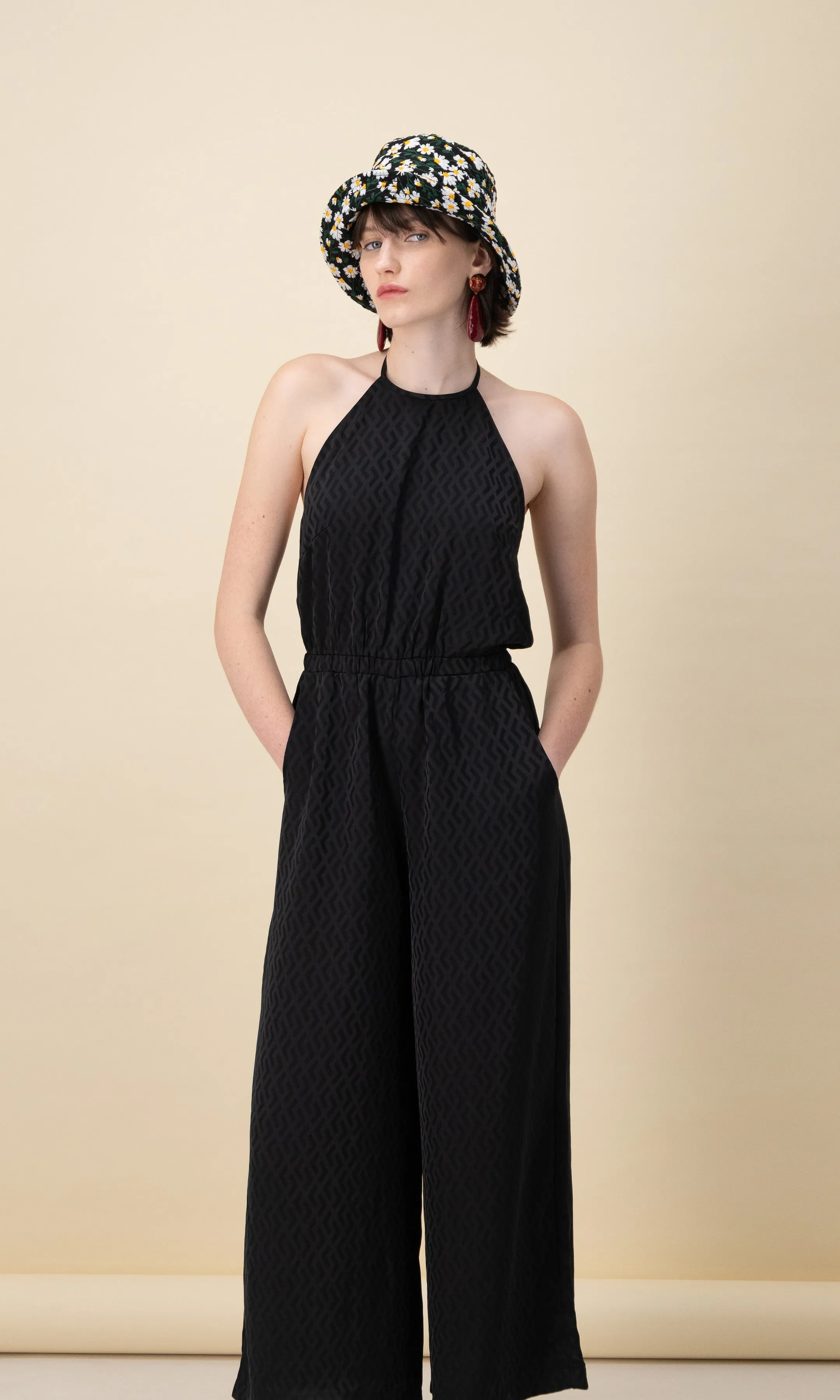 Corleone Halter Jumpsuit