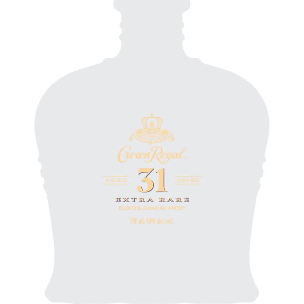 Crown Royal 31 Year Old Extra Rare