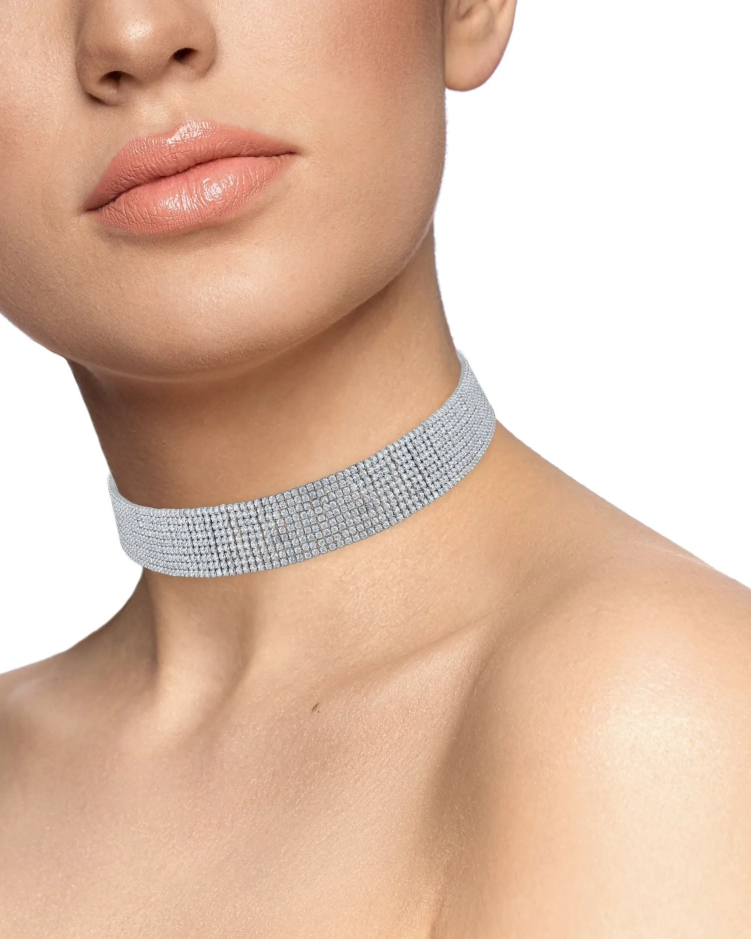 CZ Choker Necklace