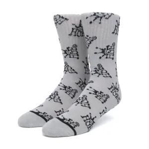 Da Crown Sock (Grey)