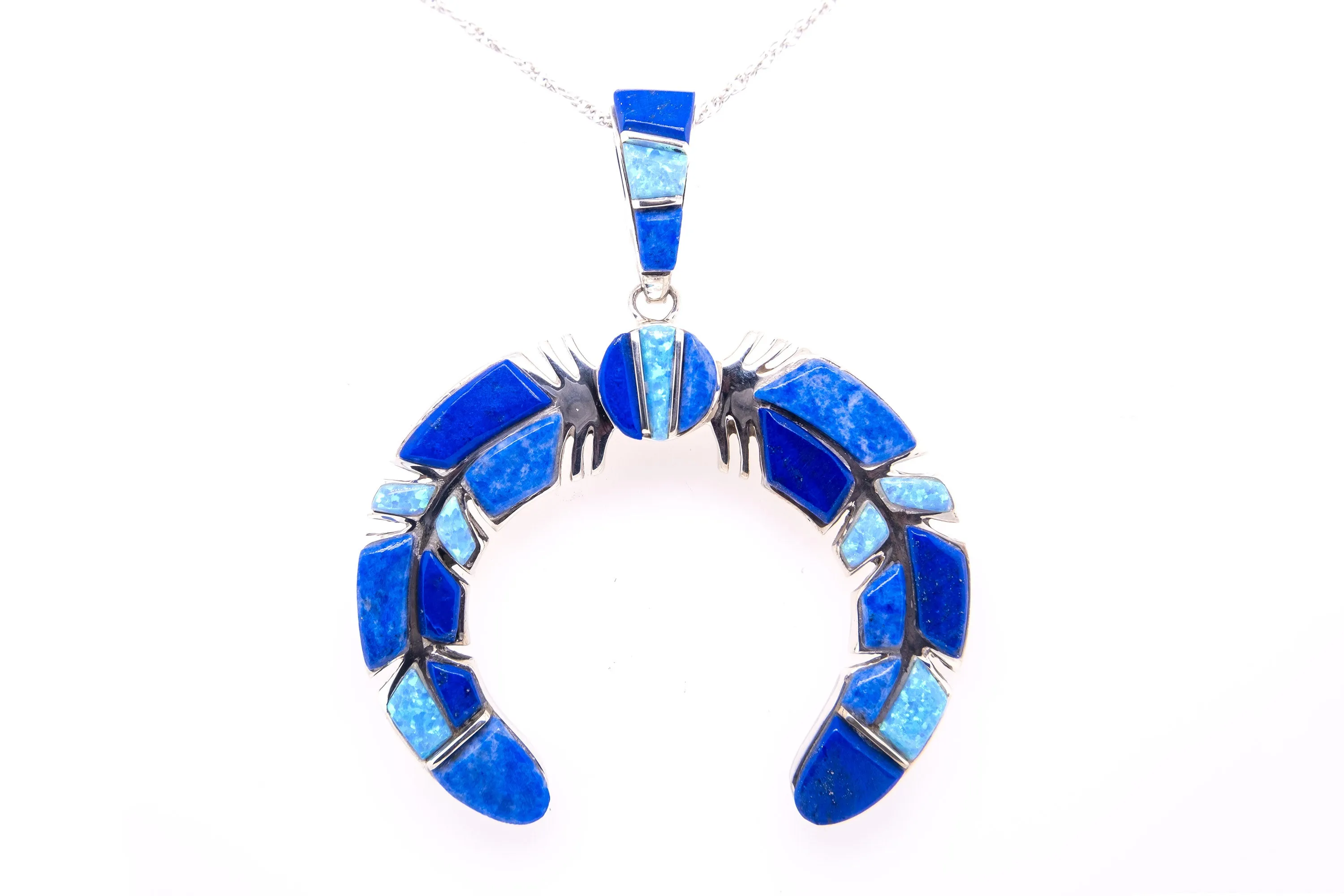 David Rosales Blue Sky Naja Pendant