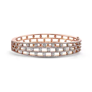 Diamond Air Triple Row Bracelet