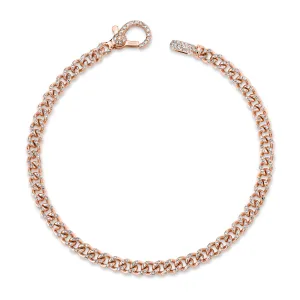 DIAMOND PAVE BABY LINK BRACELET