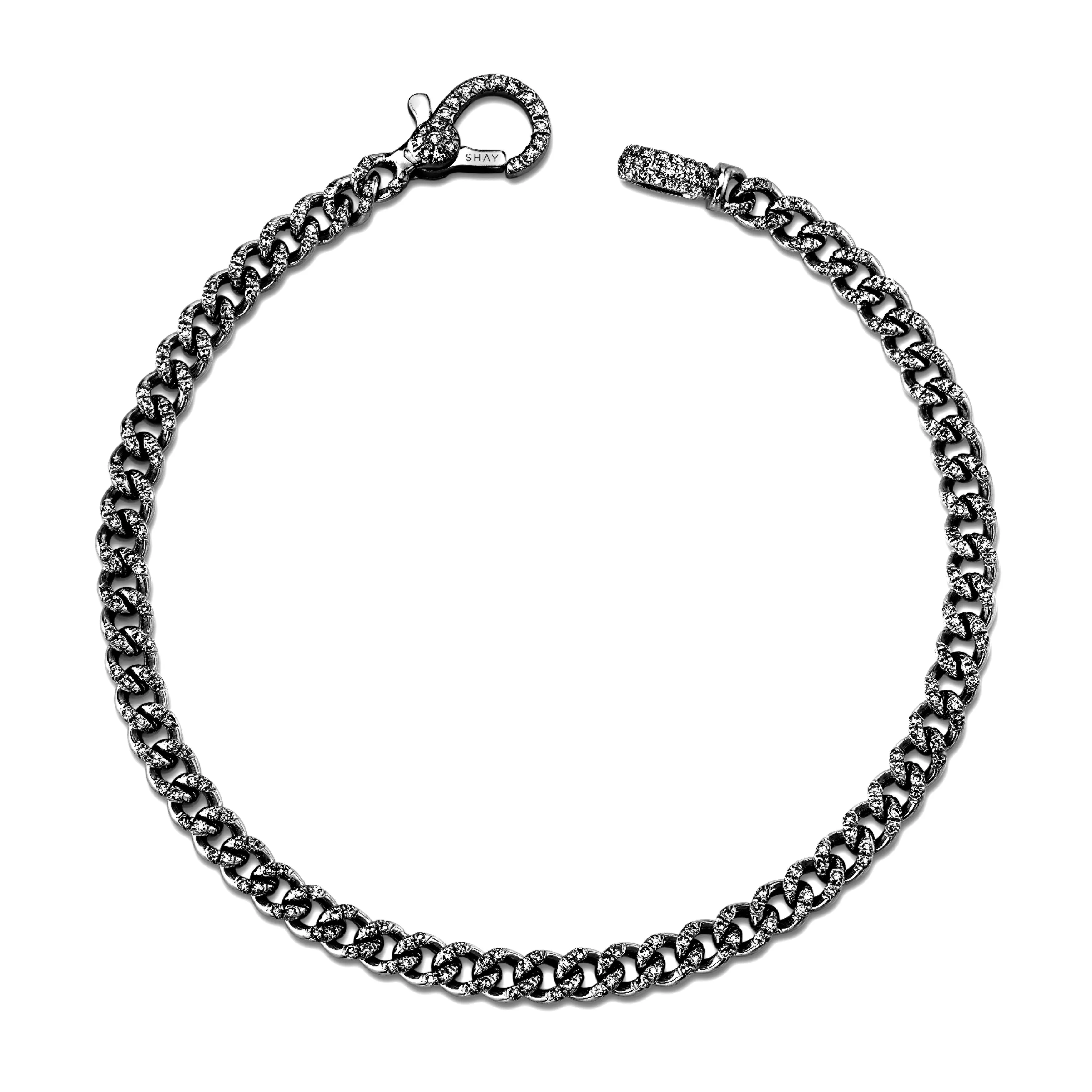 DIAMOND PAVE BABY LINK BRACELET