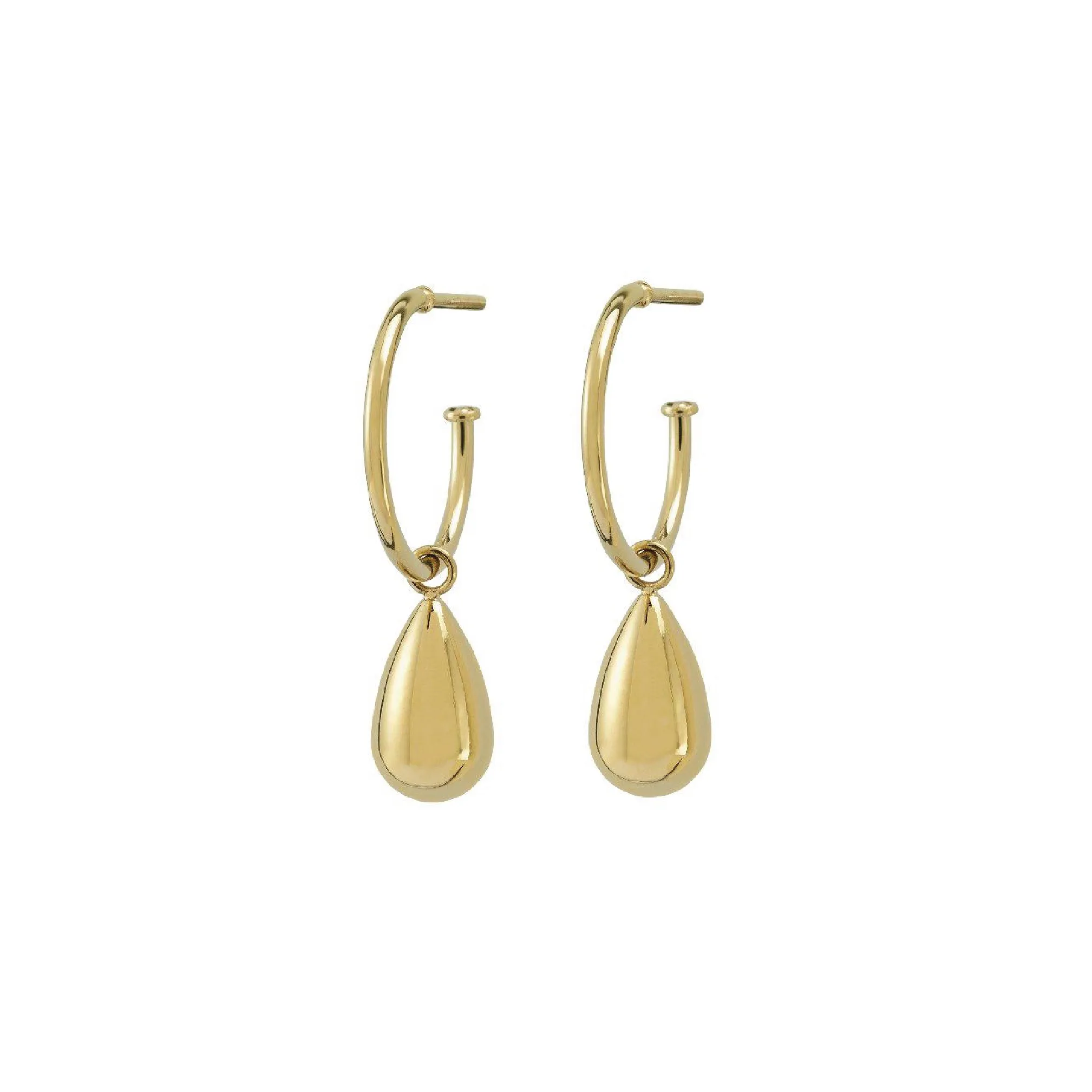 Drop Mini Earrings Gold