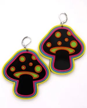 Electric Shroom Earrings