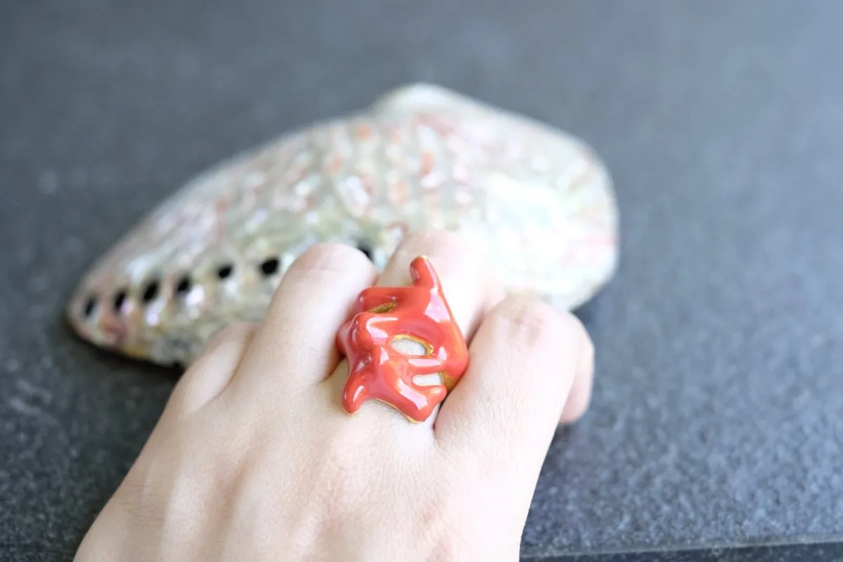 Eleonora Varini - Coral Shaped Ring