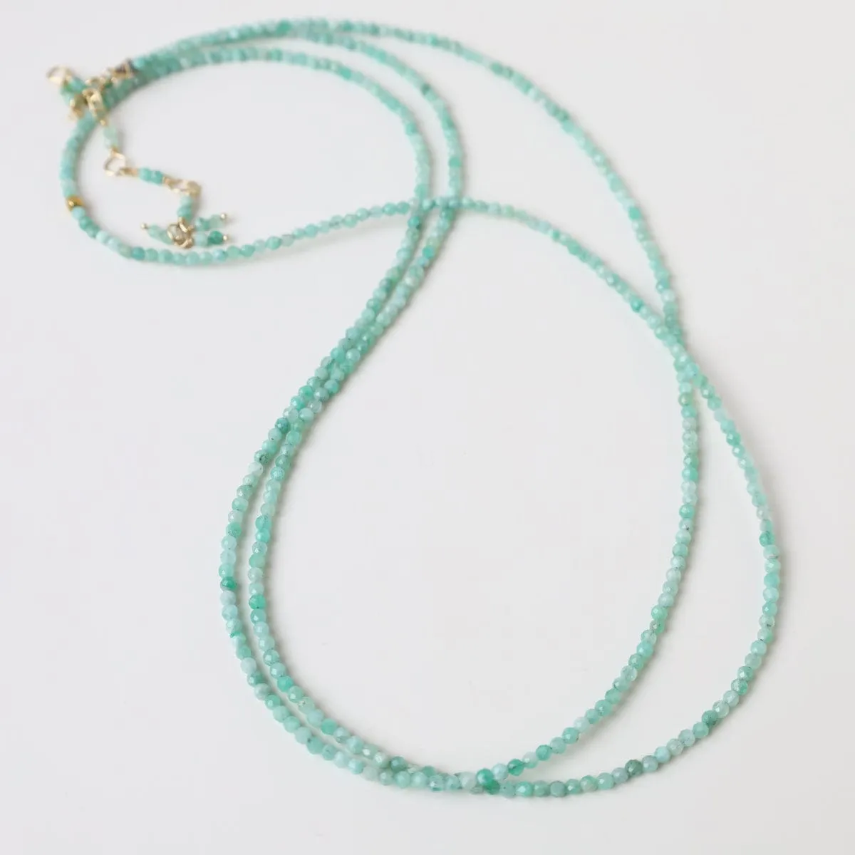 Emerald Wrap Bracelet & Necklace