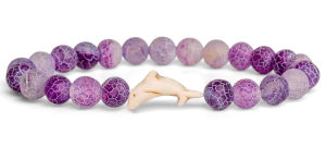 Fahlo Dolphin Odyssey Bracelet CORAL REEF VIOLET