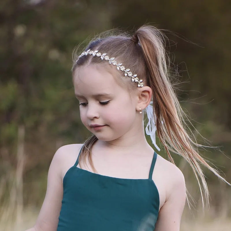 Fleur Crystal Halo - Rhinestone Headband