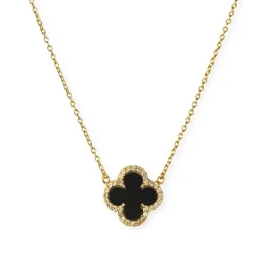 Flora Onyx Large Necklace