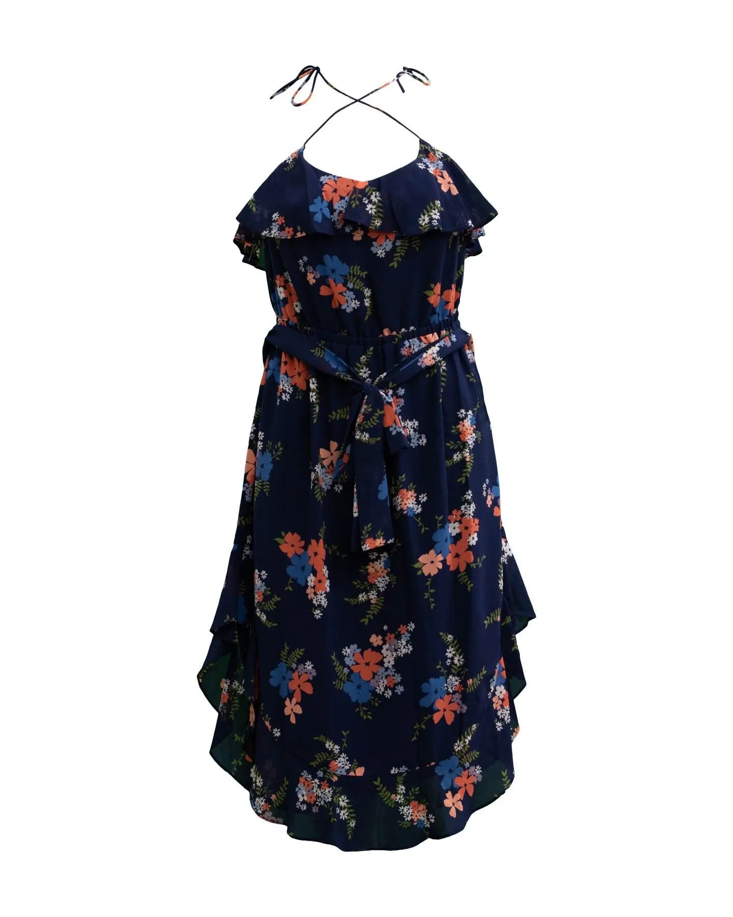 Floral Flounce Dress