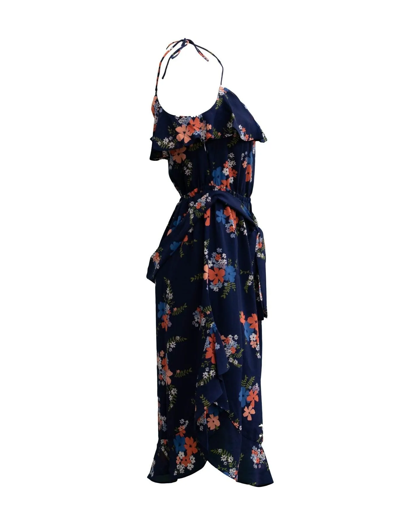 Floral Flounce Dress