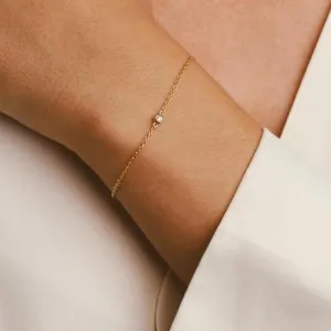 Galore Armband Single Diamond | Gold Women