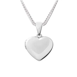 Girls Heart Locket Necklace