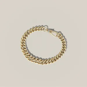 Graduated Curb Link Bracelet