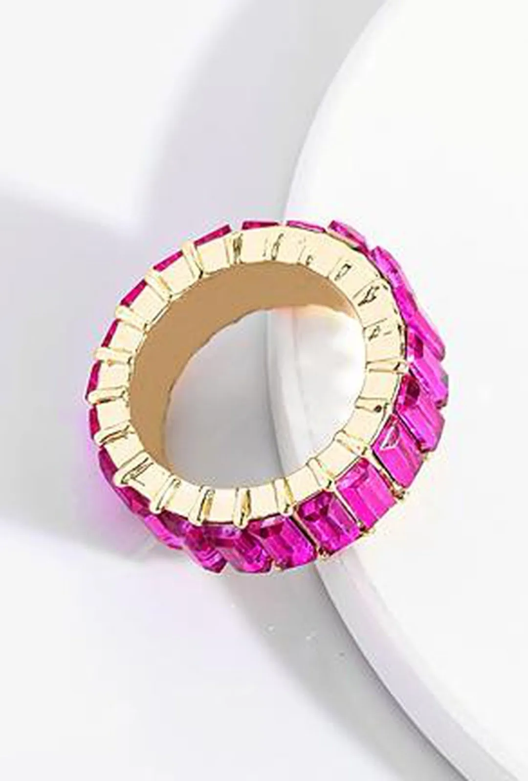 GRAZI - GOLD GEM STONE RING