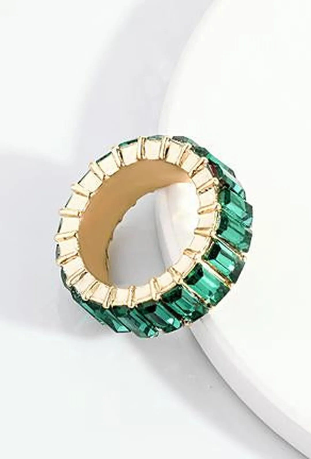 GRAZI - GOLD GEM STONE RING