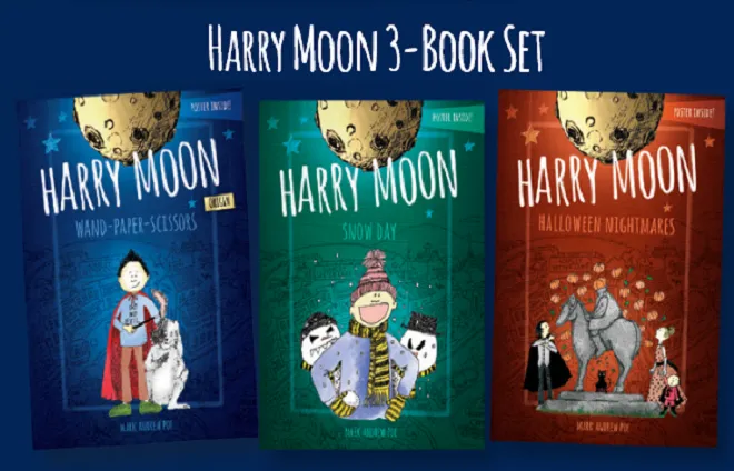 Harry Moon or Honey Moon's 3-Book Bundle Plus Free Shipping!