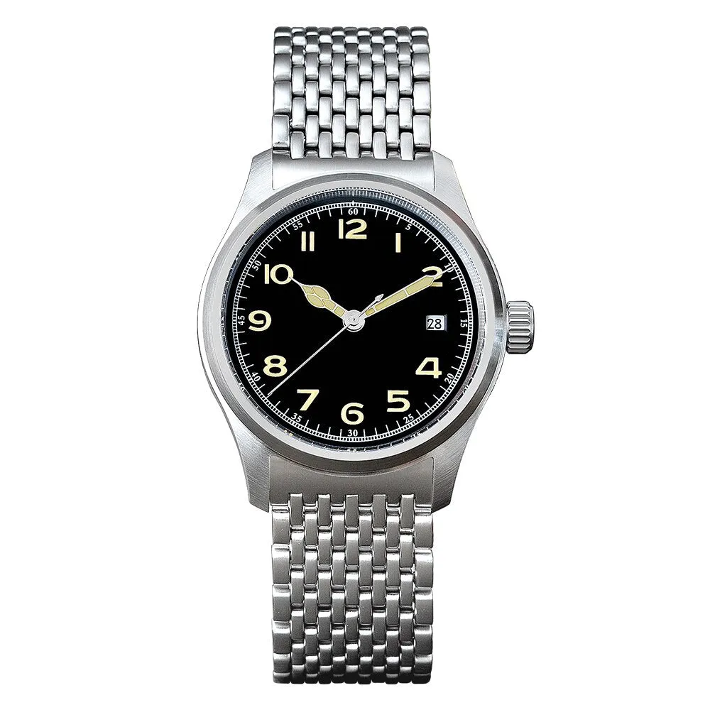 Ironwatch 38mm Military Pilot Watch