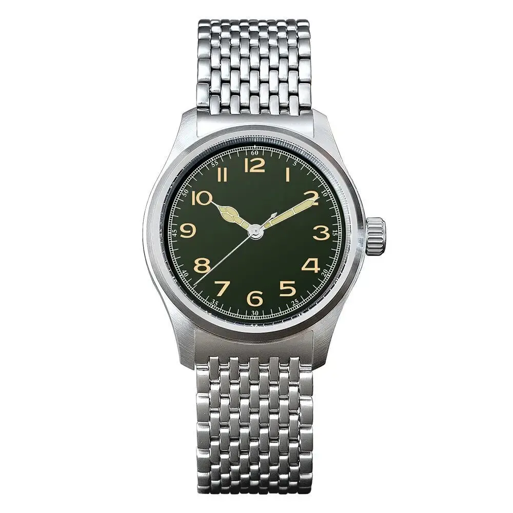 Ironwatch 38mm Military Pilot Watch