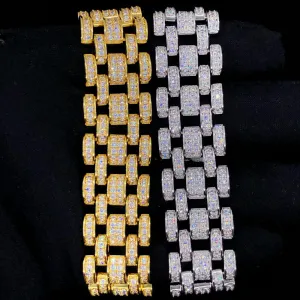 Jubilee CZ Iced Out Hip Hop Bling Bracelet