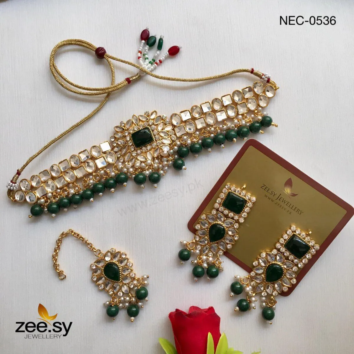 KUNDAN NECKLACE-0536