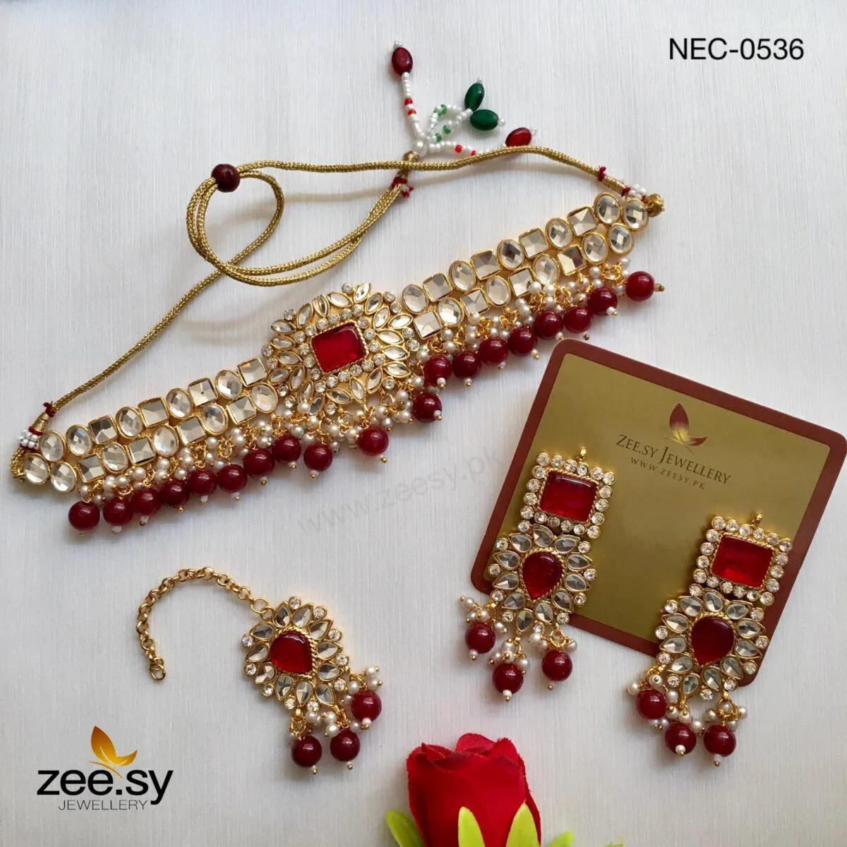 KUNDAN NECKLACE-0536