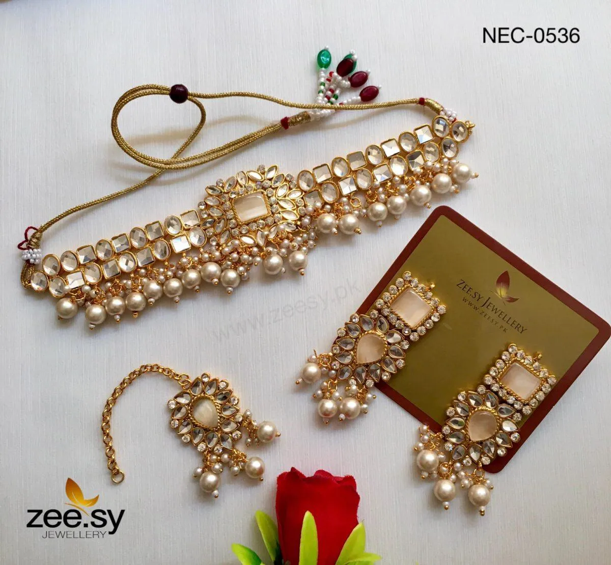 KUNDAN NECKLACE-0536