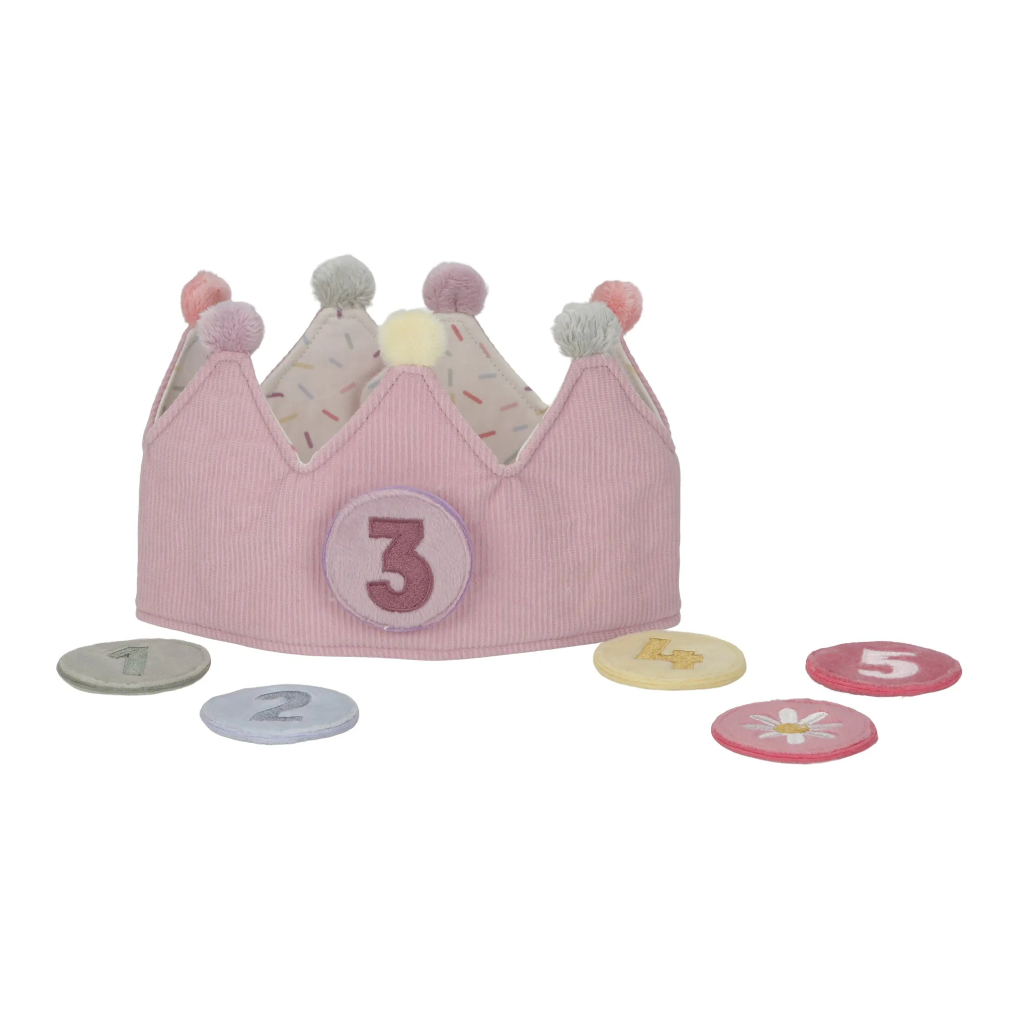 Little Dutch Birthday Crown - Pink