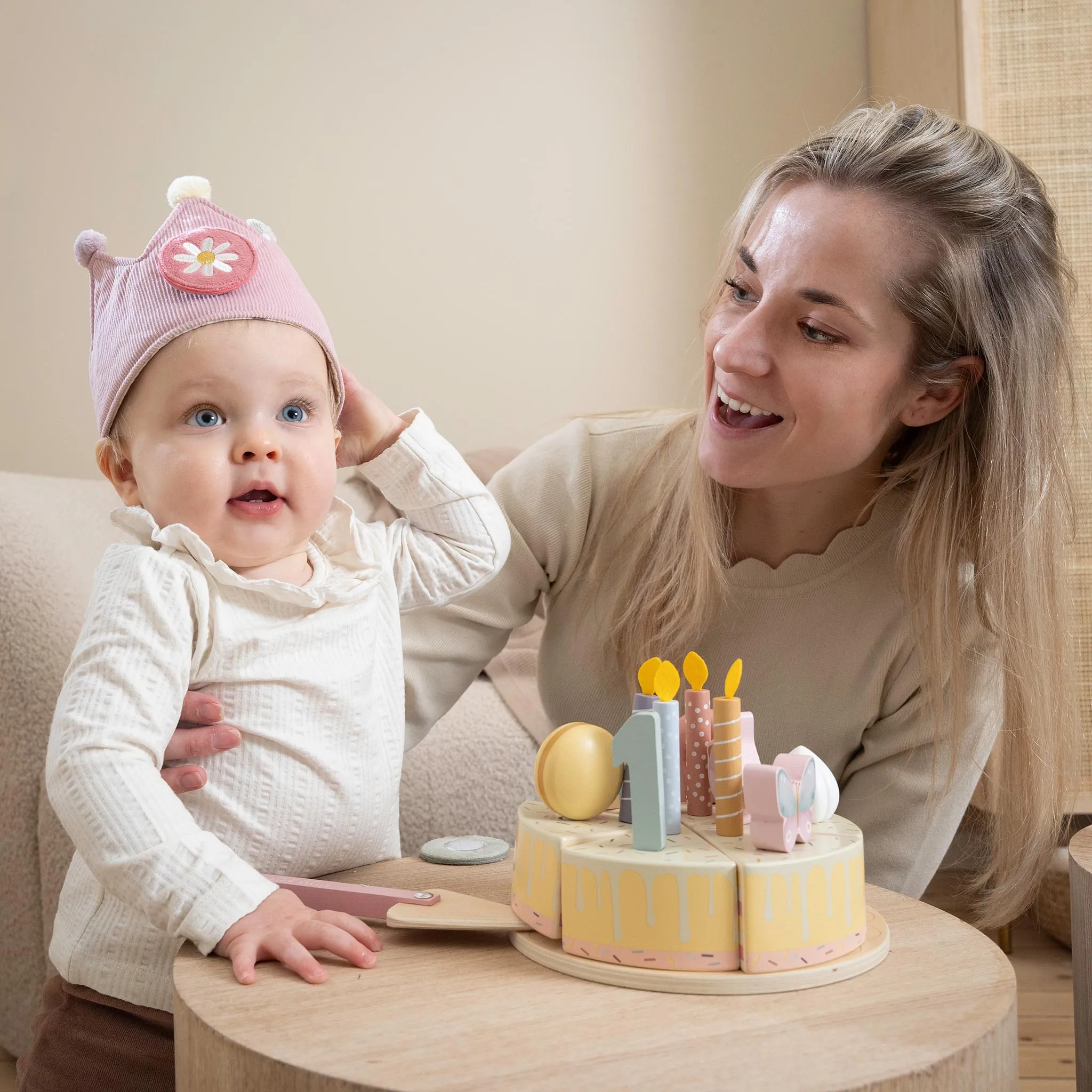 Little Dutch Birthday Crown - Pink