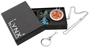 Lynx - Dice Locket With Necklace & Keychain