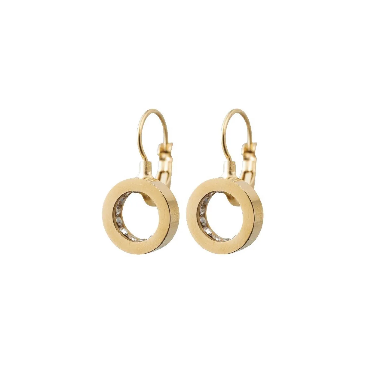 Monaco Earrings French Hook Gold