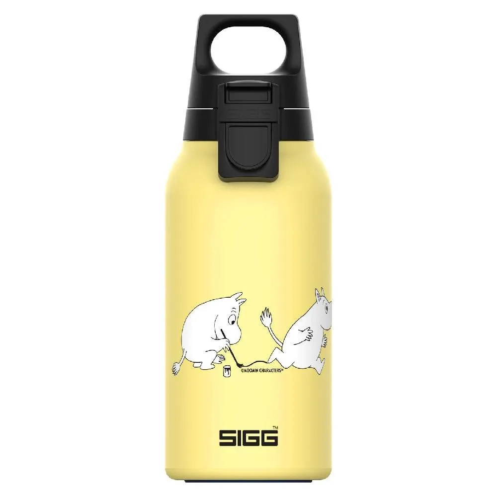 Moomin Hot& Cold One Light Flip Bottle Yellow 0,33L - SIGG