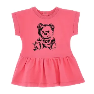 Moschino Baby Girls Hot Coral Dress