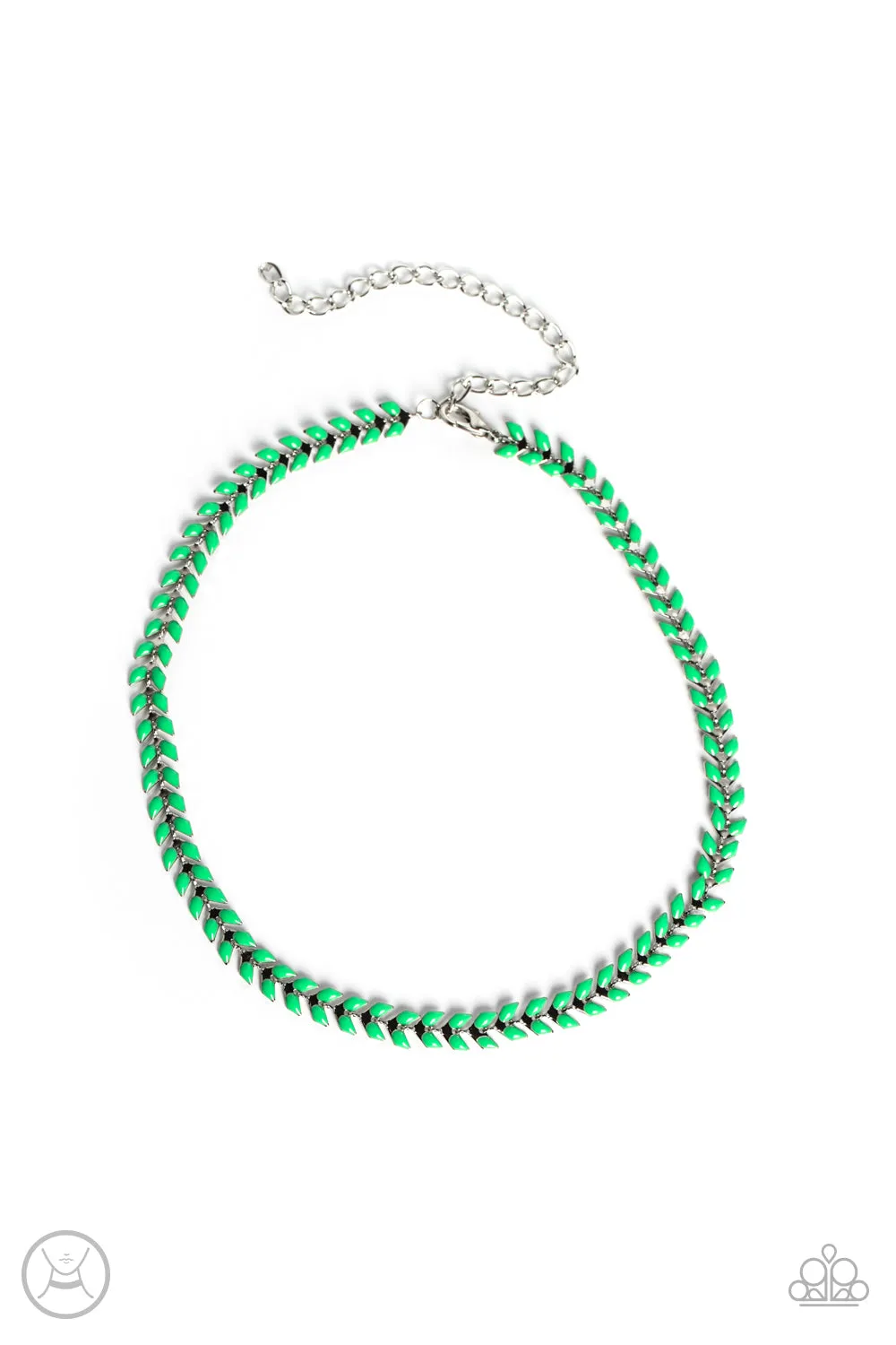 Necklace Grecian Grace - Green N2376